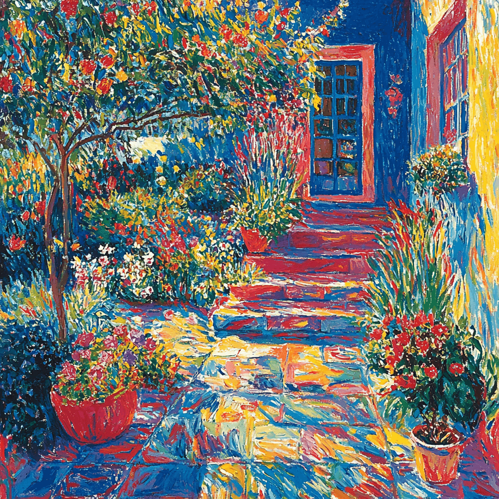 Henri Matisse Inspired Matisse's Vivid Garden Paint By Numbers Kits