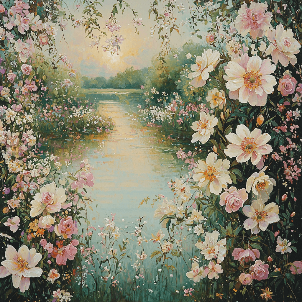 Sandro Botticelli Inspired Renaissance Garden Reverie Paint By Numbers