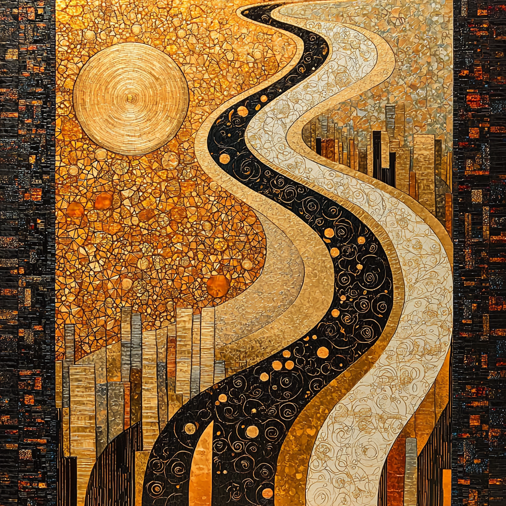 Gustav Klimt Inspired The Essence Of Time Paint By Numbers