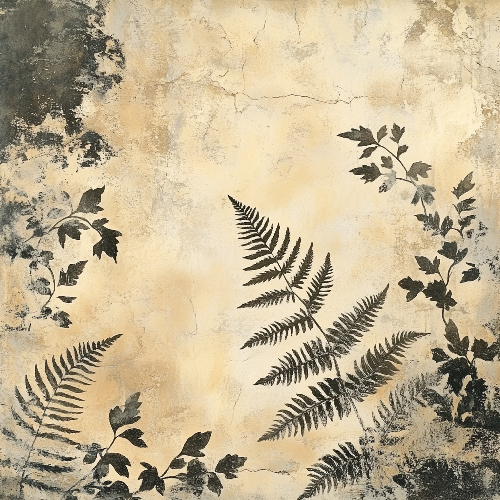 Edgar Degas Inspired Fossilized Forest paint by numbers