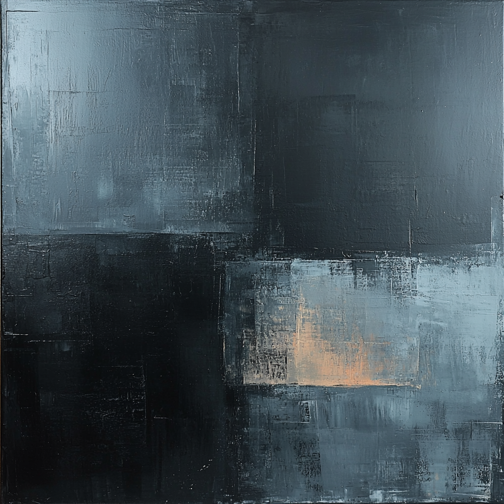 Mark Rothko Inspired Resonant Silence Painting Number Kit