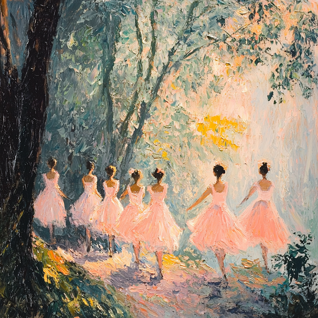 Edgar Degas Inspired Rhapsody In Light Paint By Numbers Kits