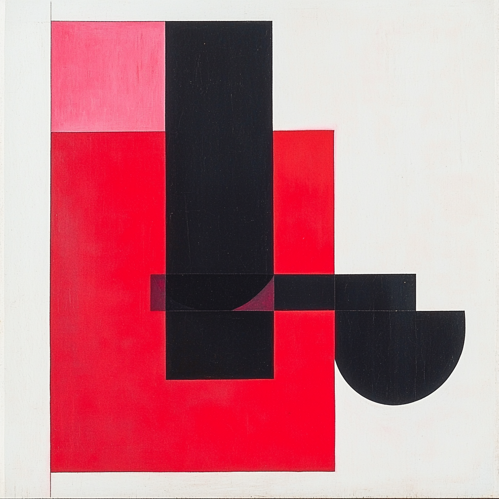 Kazimir Malevich Inspired Visual Resonance Numbered Painting Kits