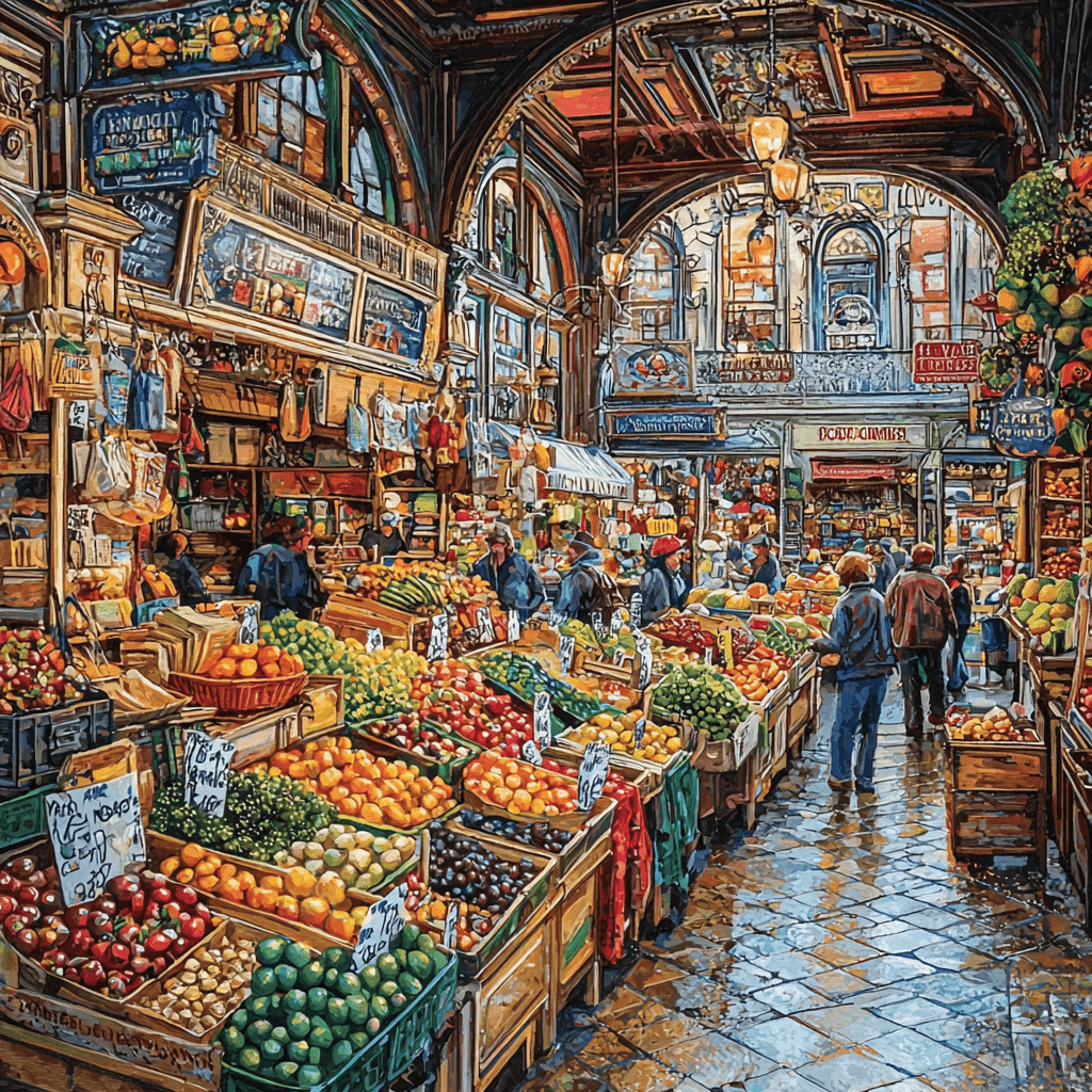 Fremantle Markets - Perth Painting By Numbers Kit