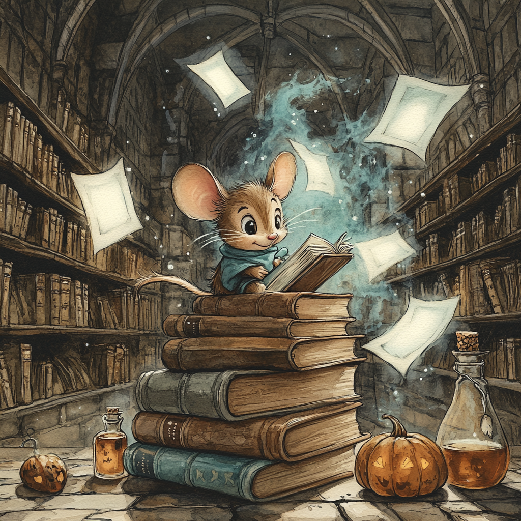 Spellbound Library Of Midnight Stories Number painting