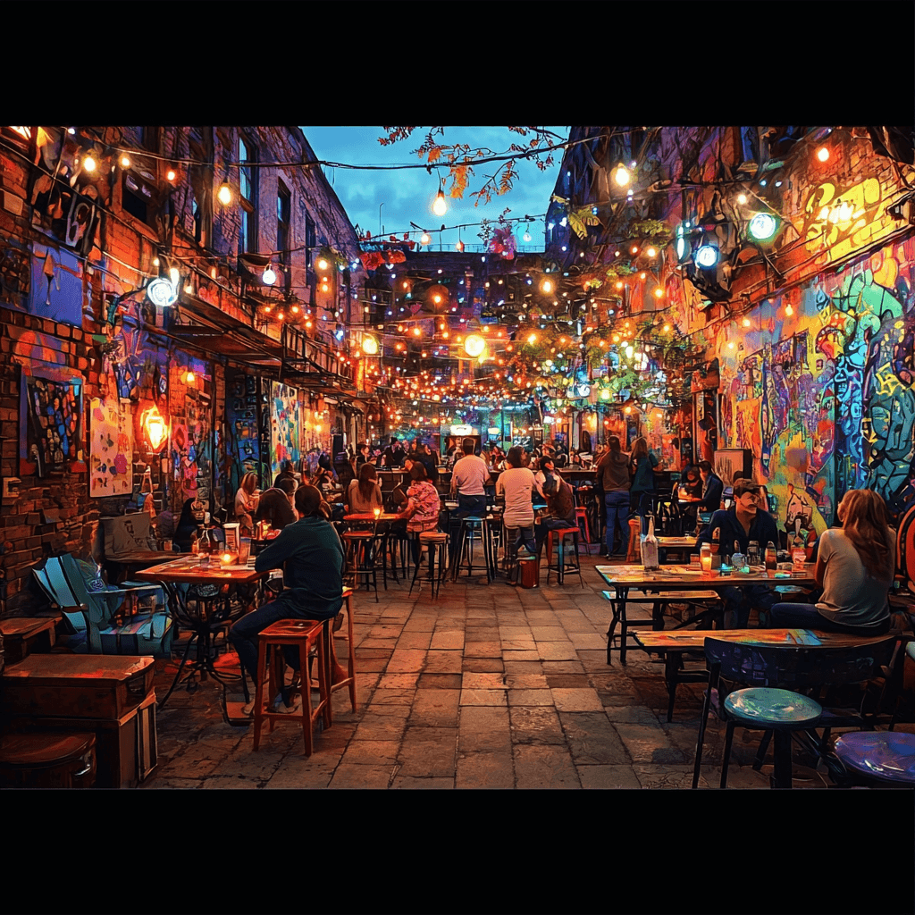 Budapest Ruin Bars Paint By Number