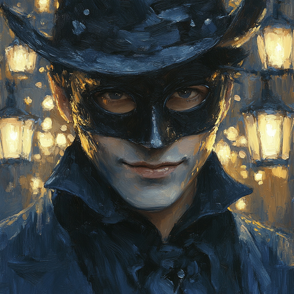 Goya Inspired Carnival Mask Painting by numbers kit