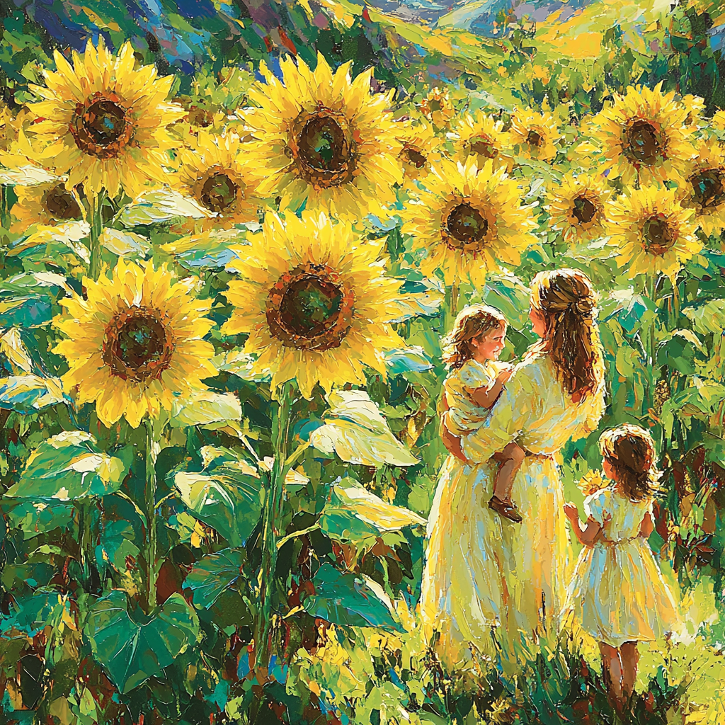 Harmonious Blooms Numbered Painting Kits