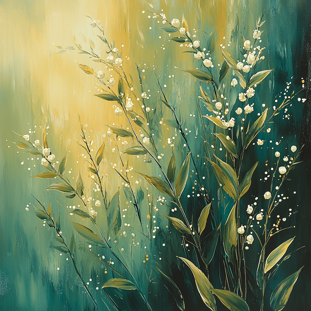 Dewdrop Reverie Paint By Color