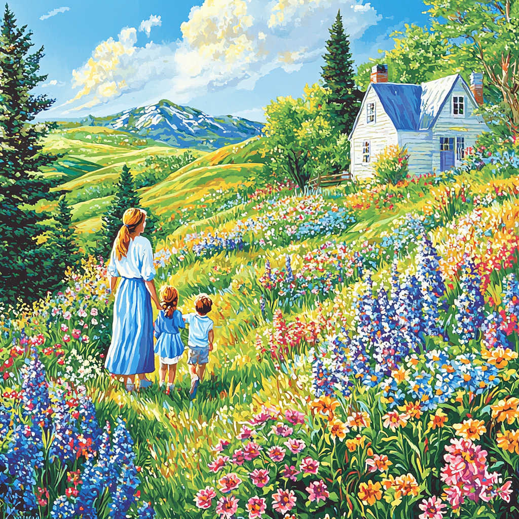 Adventures Await Painting Number Kit