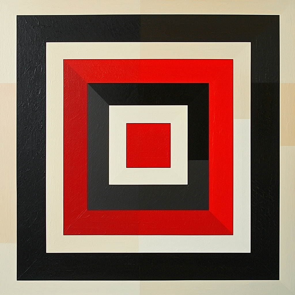 Kazimir Malevich Inspired Simplicity In Balance Paint By Numbers Kits