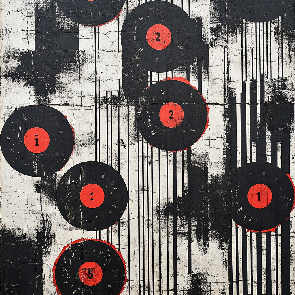 Banksy Inspired Surveillance Void Painting by numbers kit