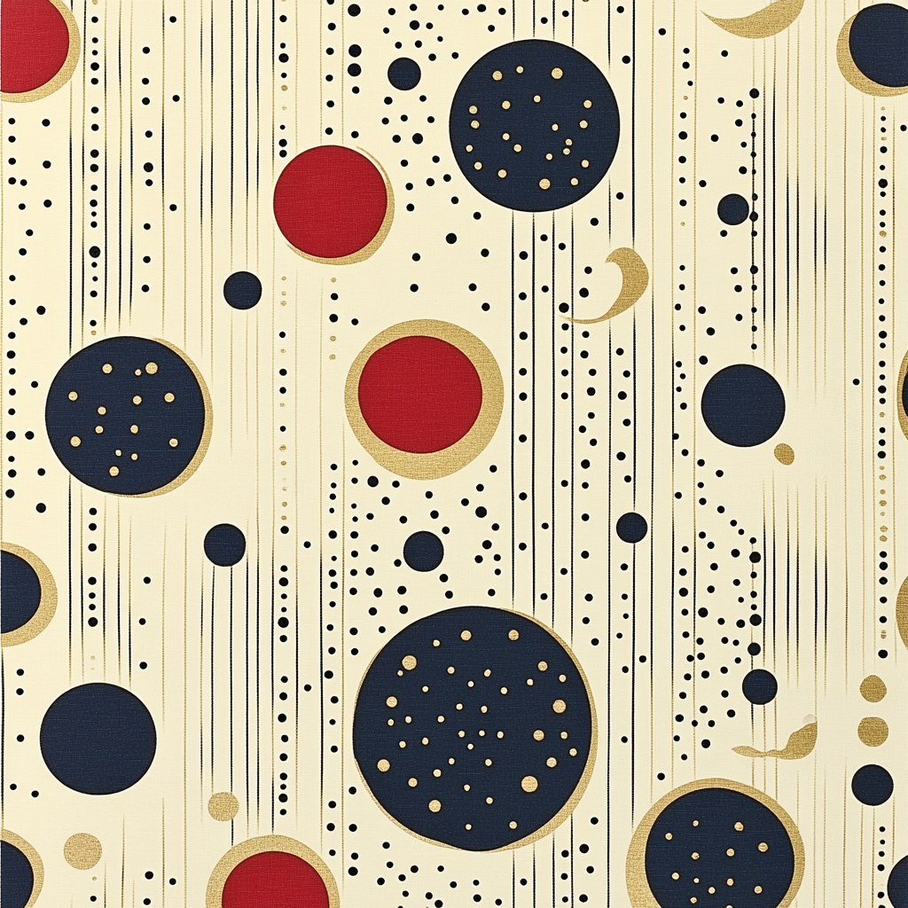 Yayoi Kusama Inspired Lunar Symphony Numbered painting kits