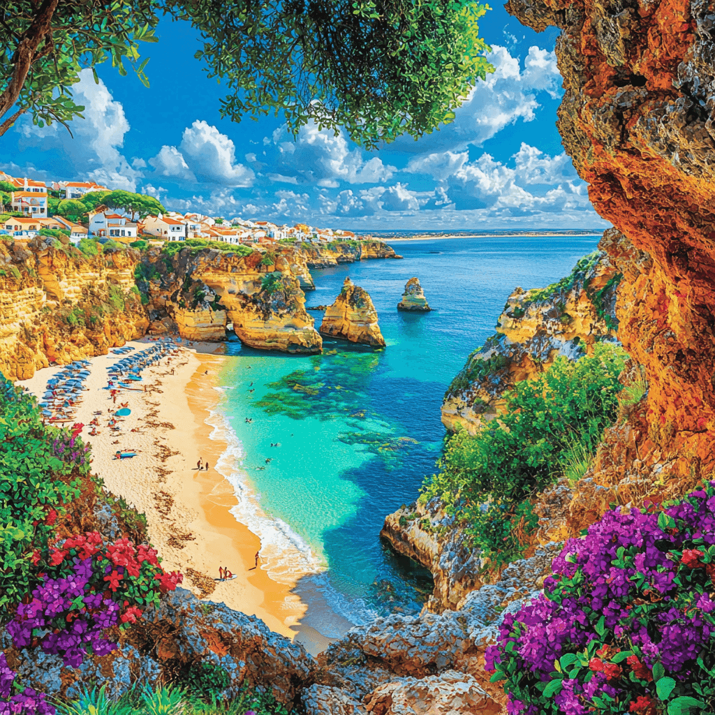 The Algarve Paint By Number