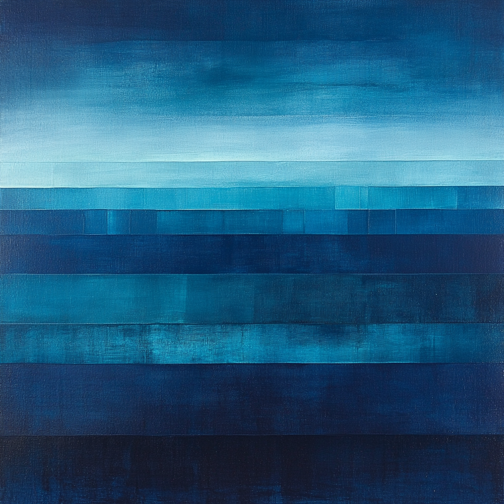 Mark Rothko Inspired Deep Sea Memory Painting by numbers kit