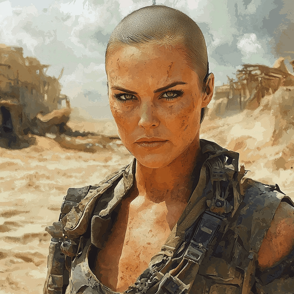 Charlize Theron: Crafting Furiosa's Fierce Odyssey Painting By Numbers Kit
