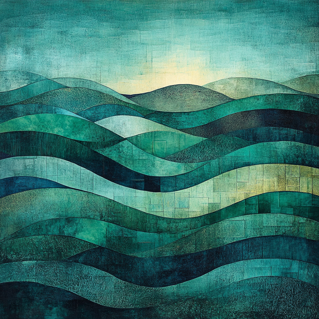 Max Ernst Inspired Ocean Of Echoes Painting by numbers kit