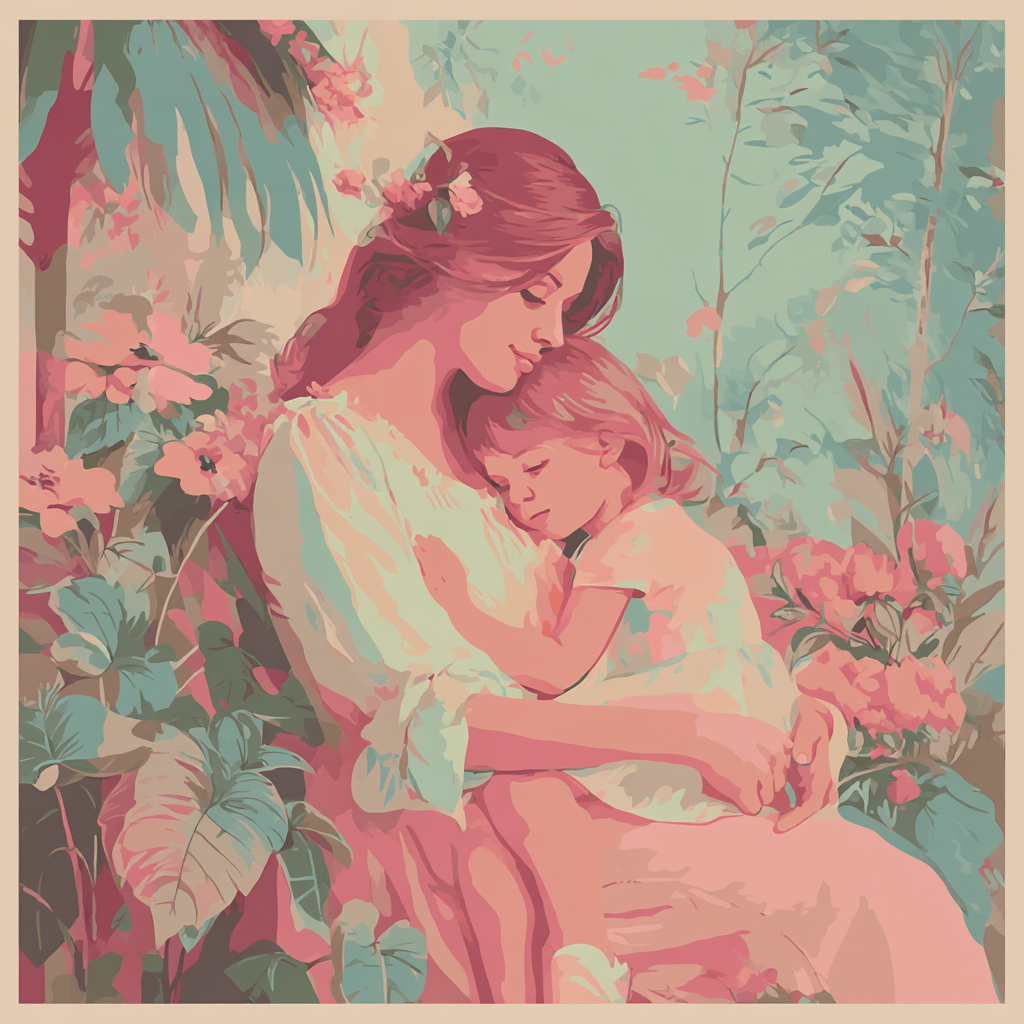 Embracing Hearts Paint By Numbers Art