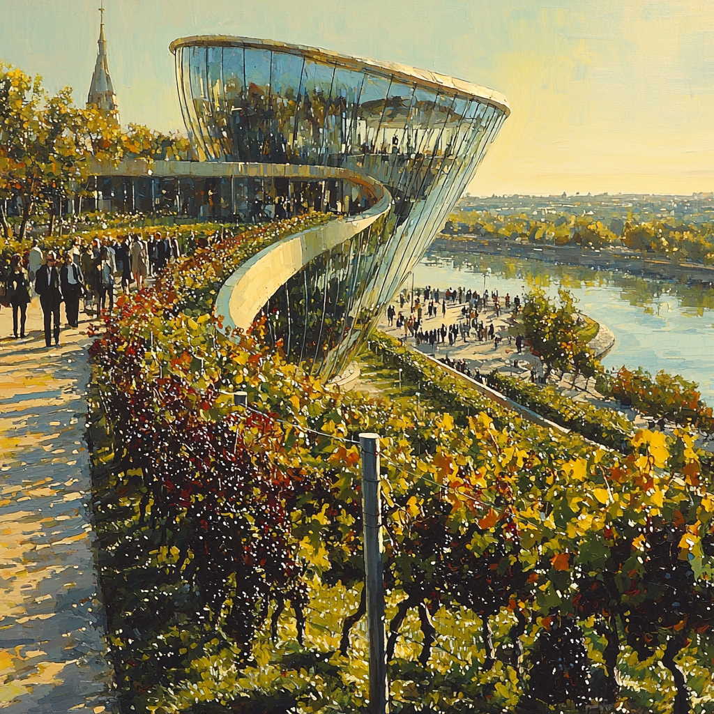 Bordeaux Wine Museum Painting By Numbers Kit