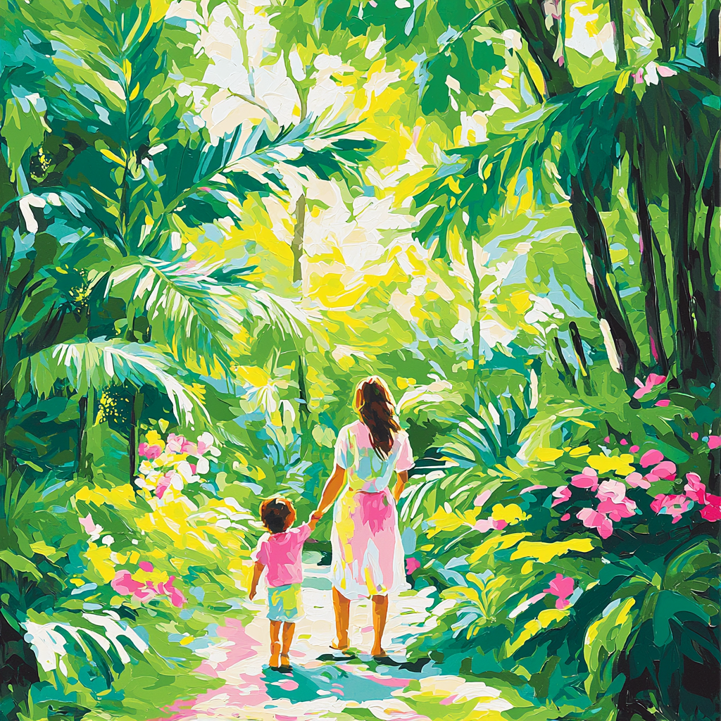 In The Heart Of The Forest Paint By Numbers Art