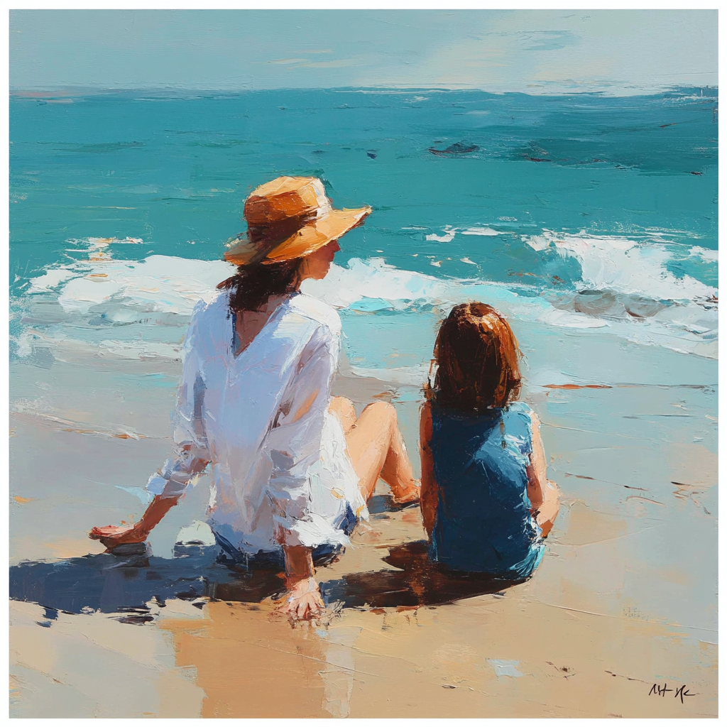 Echoes Of Gentle Waves Paint By Number