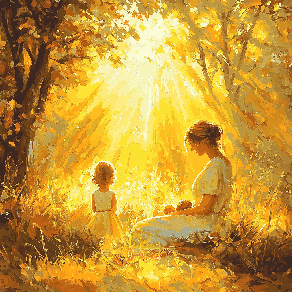 Mother’s Sunshine Painting By Numbers Kit