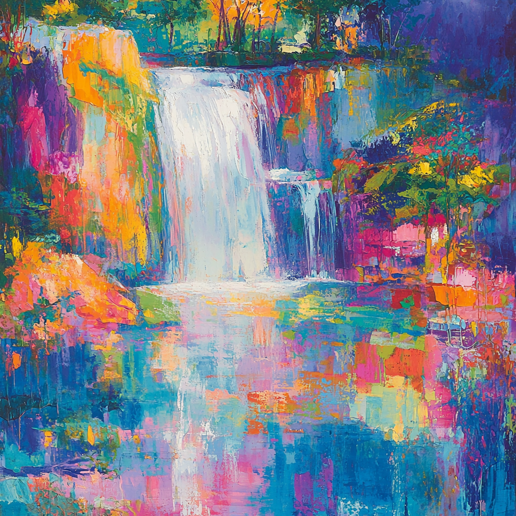 Edgar Degas Inspired Cascade Of Hues Paint By Numbers