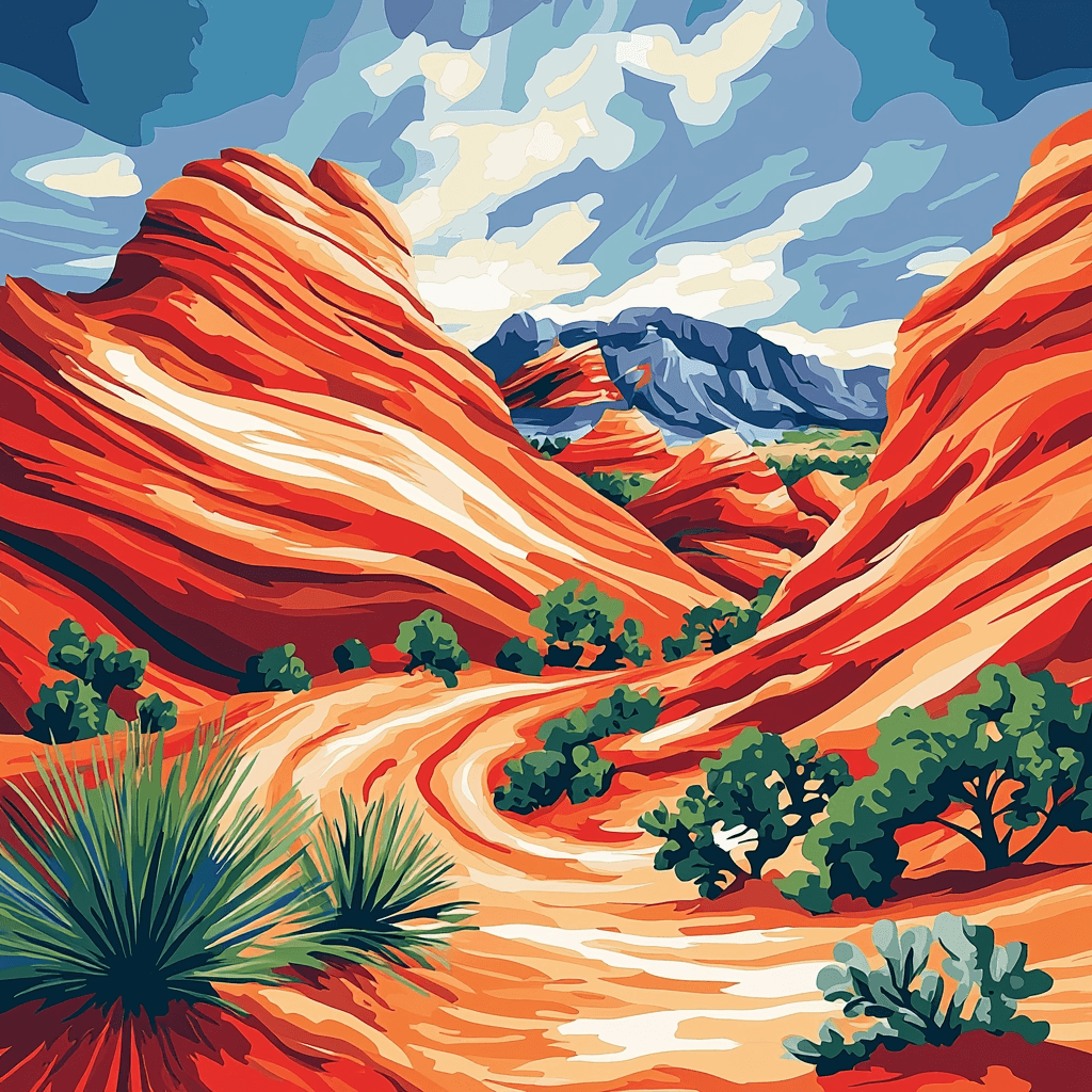 The Wave - USA Paint By Number