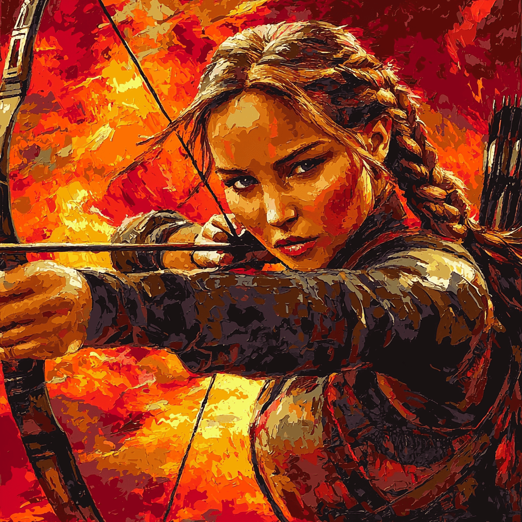 Jennifer Lawrence: Mystique Of The Silver Screen Paint By Numbers Kits