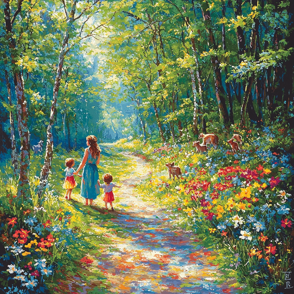 Mommy And Me Adventure Paint By Number