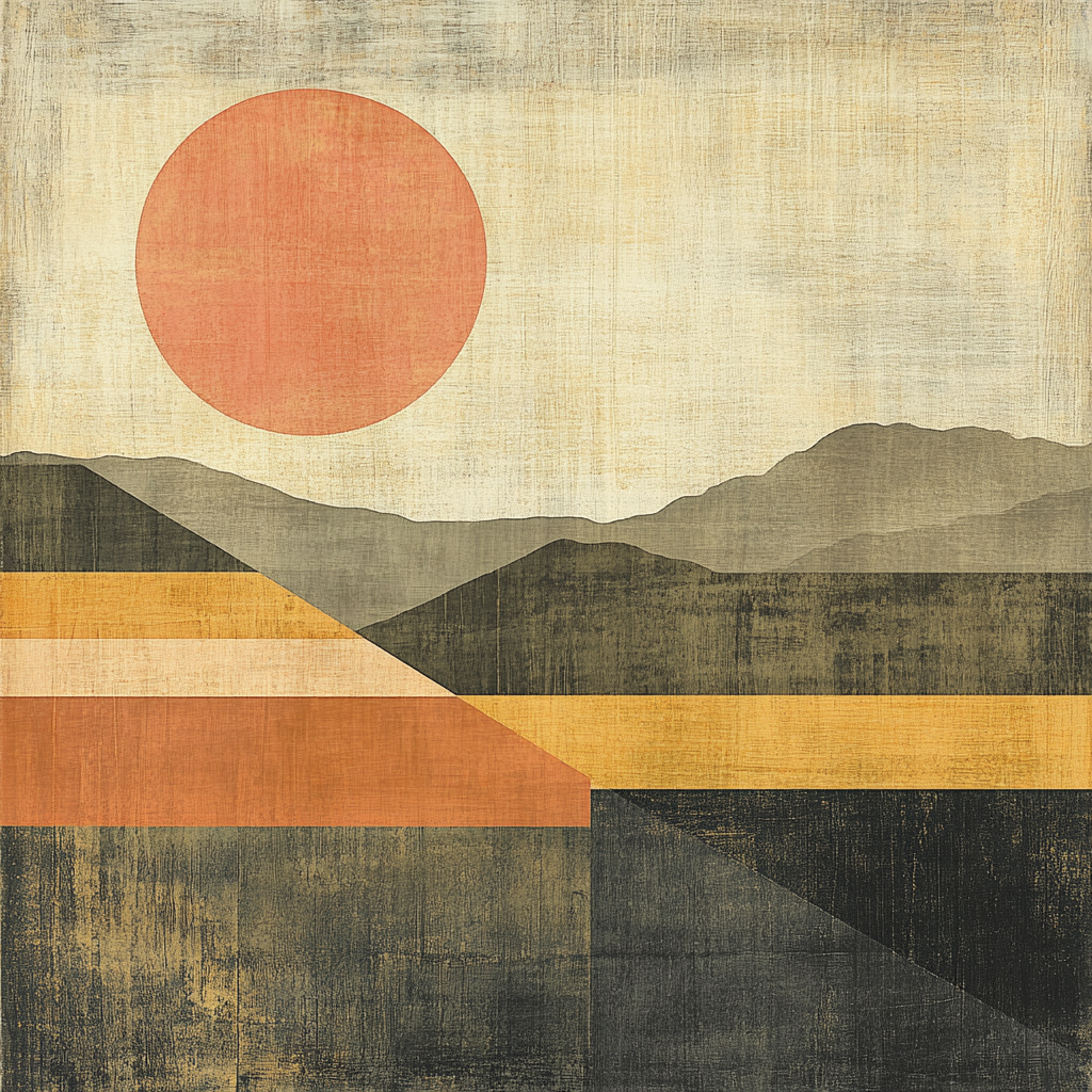 Paul Klee Inspired Rhythmic Tectonics paint by color