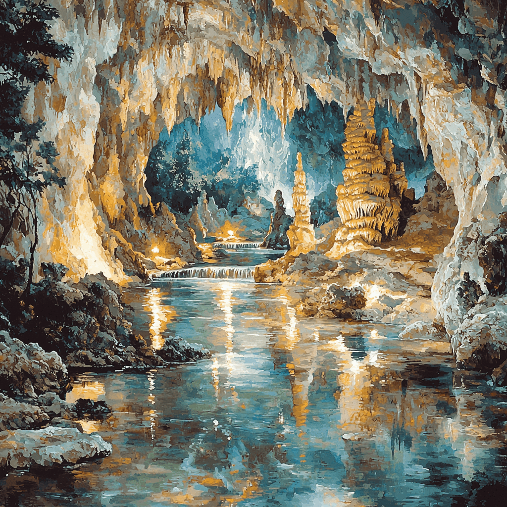 Puerto Princesa Underground River Numbered Painting Kits