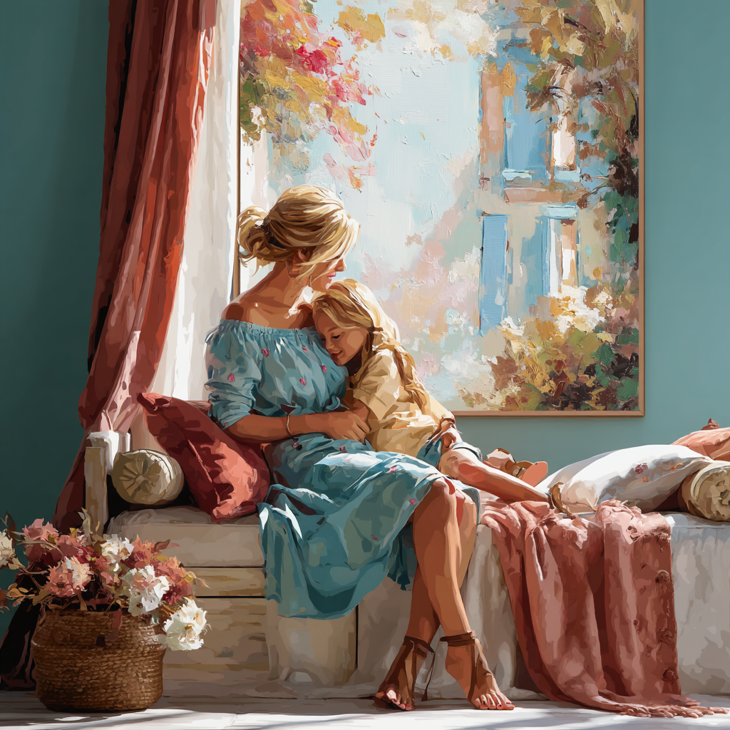 A Mother’s Song Painting By Numbers Kit