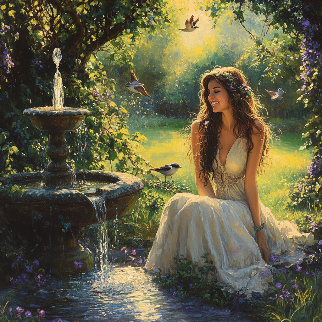 Megara Garden Support Paint by numbers kits