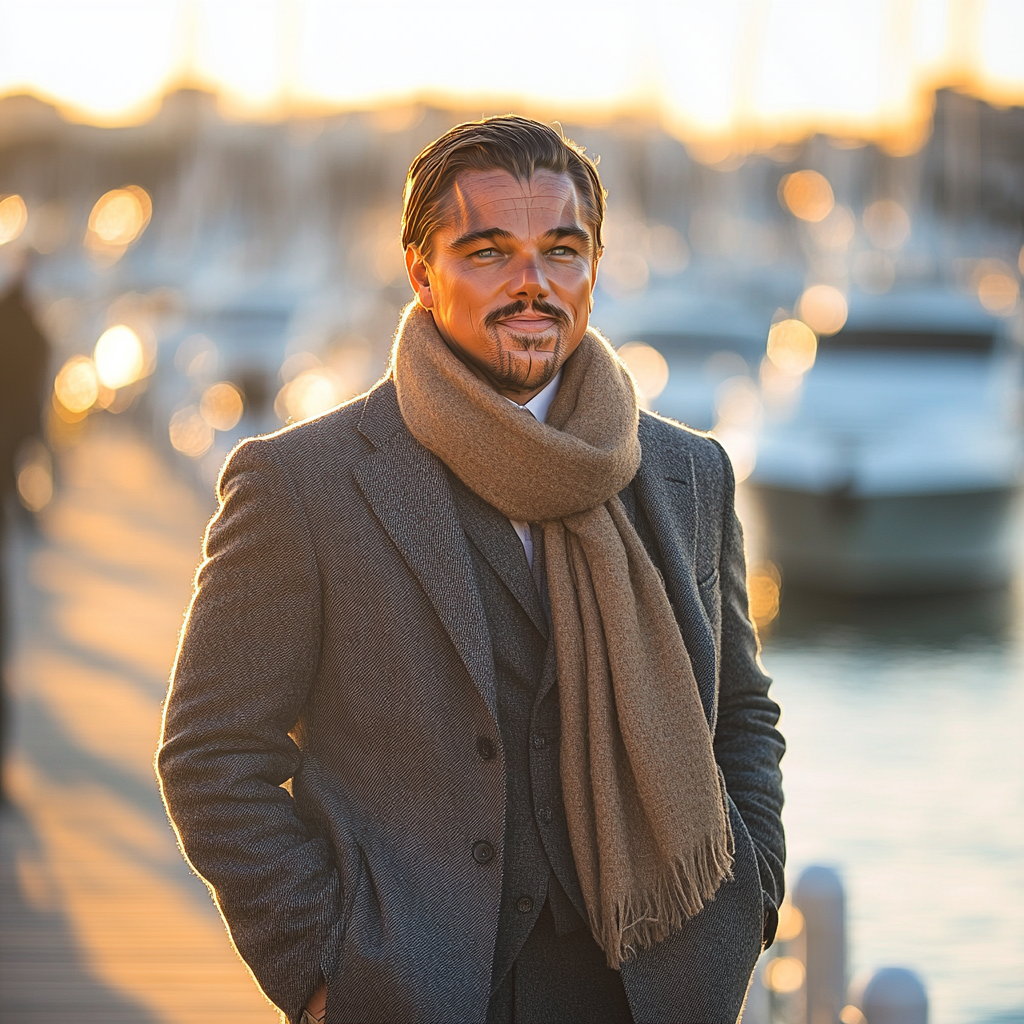 Leonardo DiCaprio: Charting Currents Beyond Titanic Horizons Painting by numbers kit