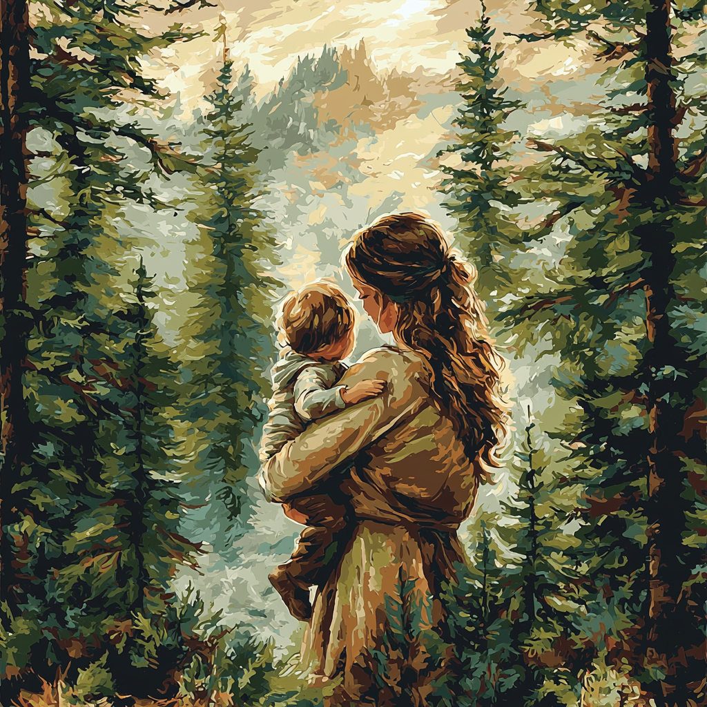 Love’s Evergreen DIY Paint By Numbers