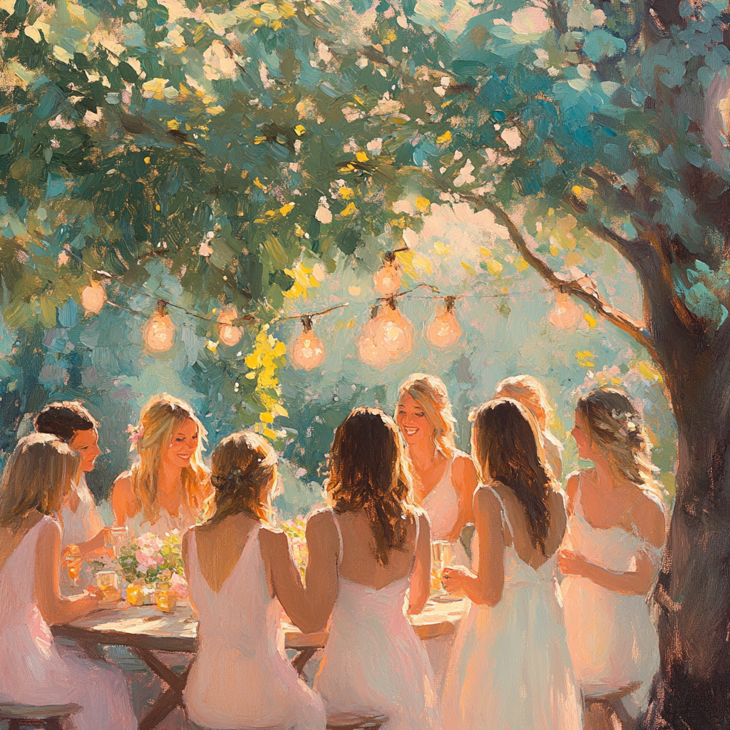 Pierre Auguste Renoir Inspired Garden Party Paint by numbers kits