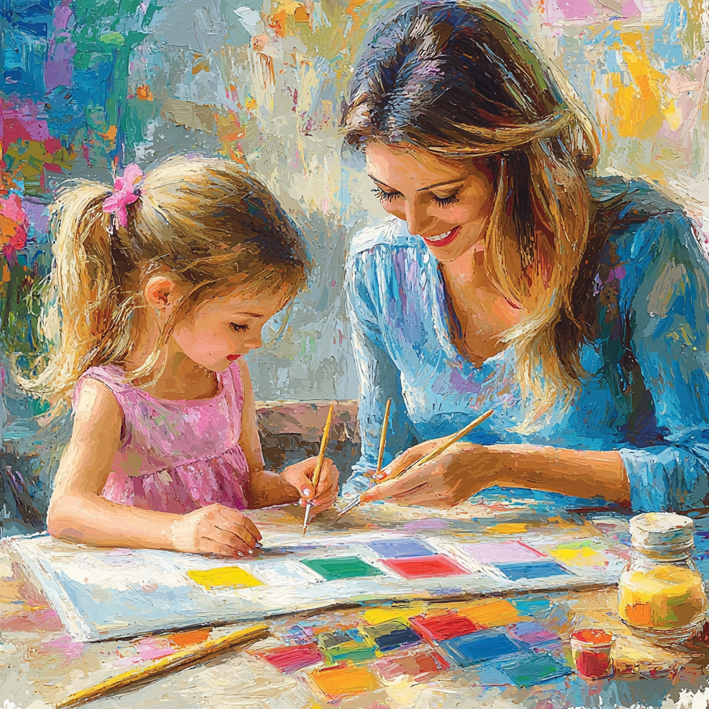 The Little Artist Painting By Numbers Kit