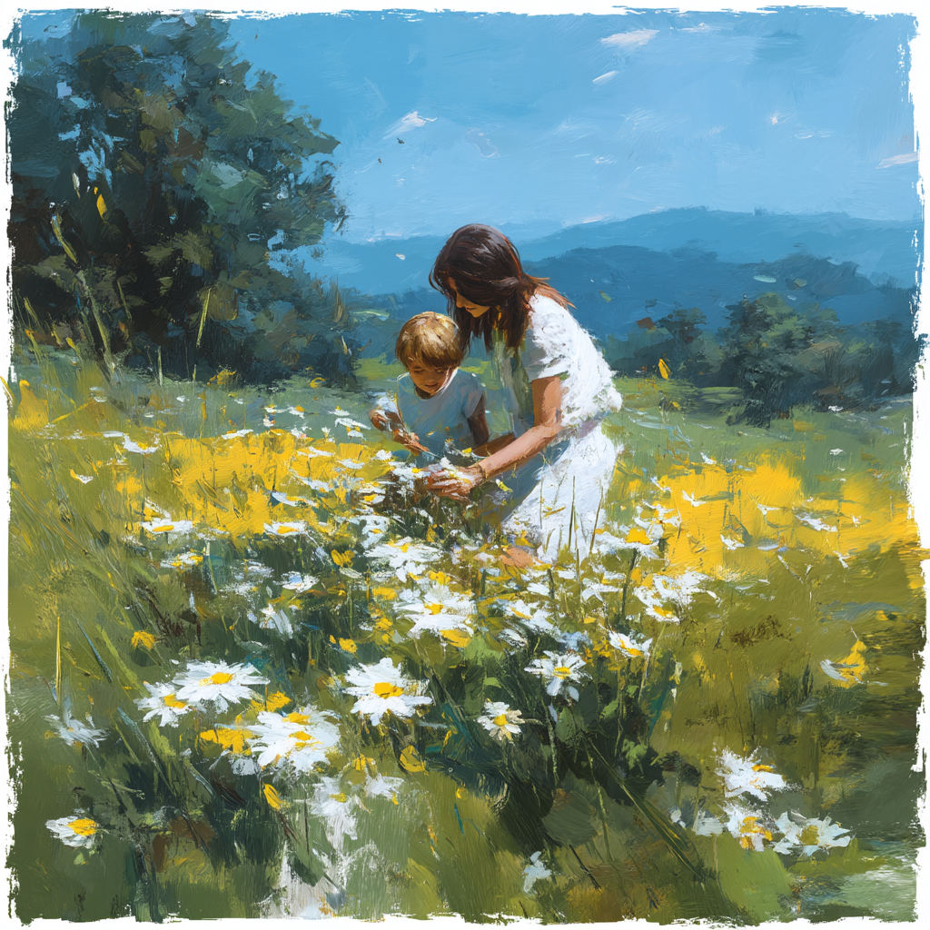 Mothers' Meadows Paint By Color