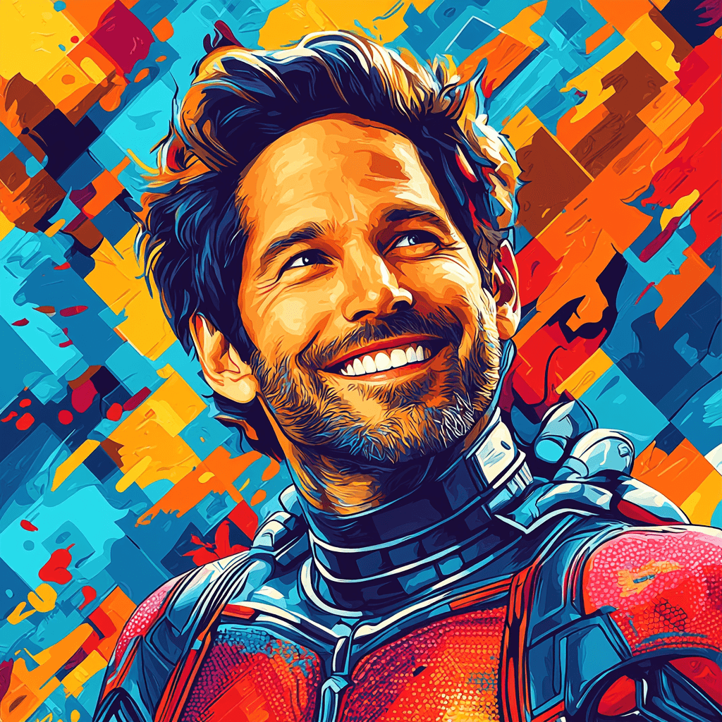 Paul Rudd: The Ant-Man's Lighthearted Legacy Paint By Numbers