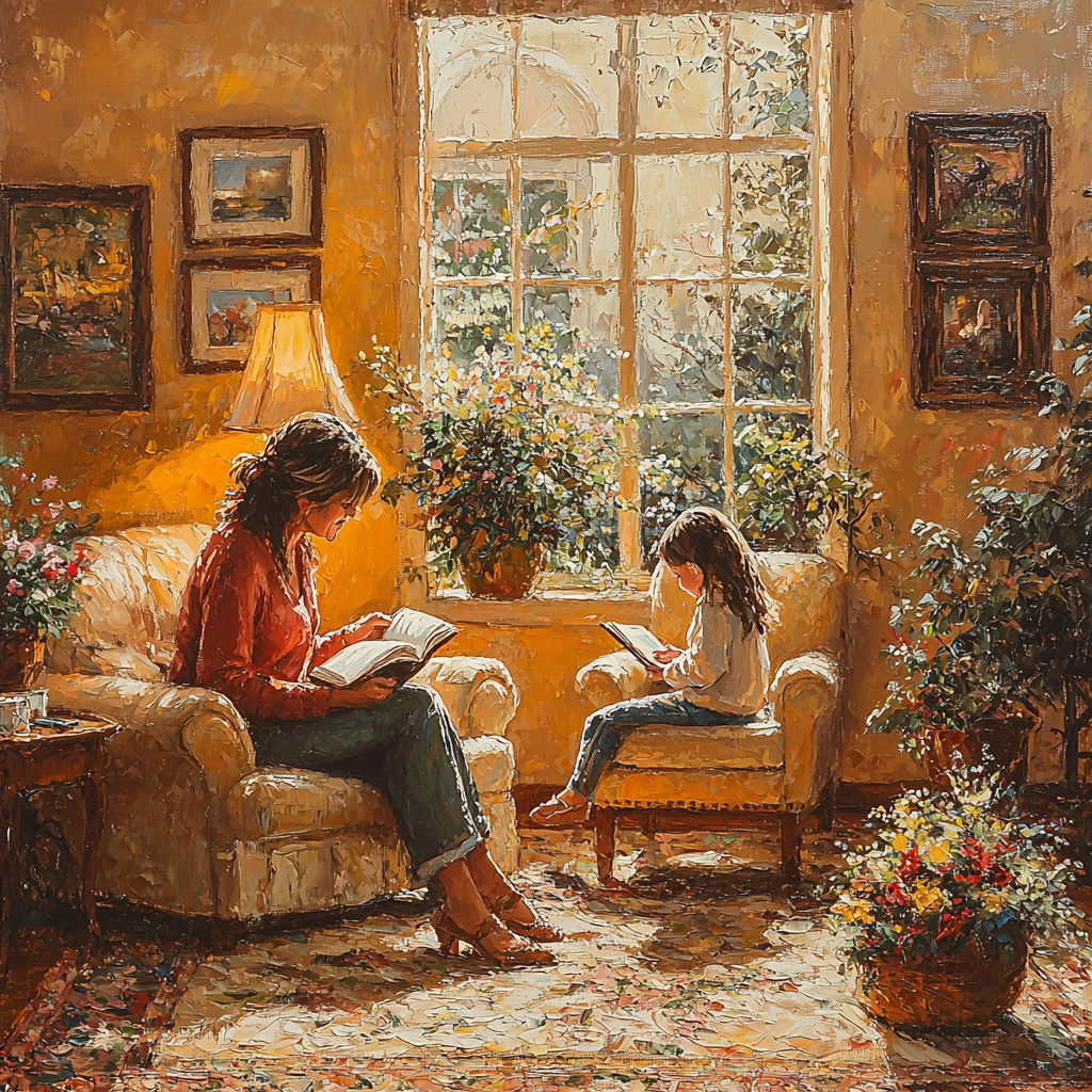 A Mother's Tender Care DIY Paint By Numbers