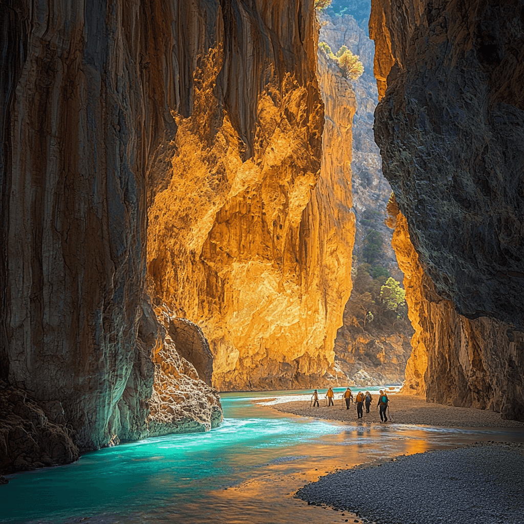 El Chorro Gorge Paint By Color