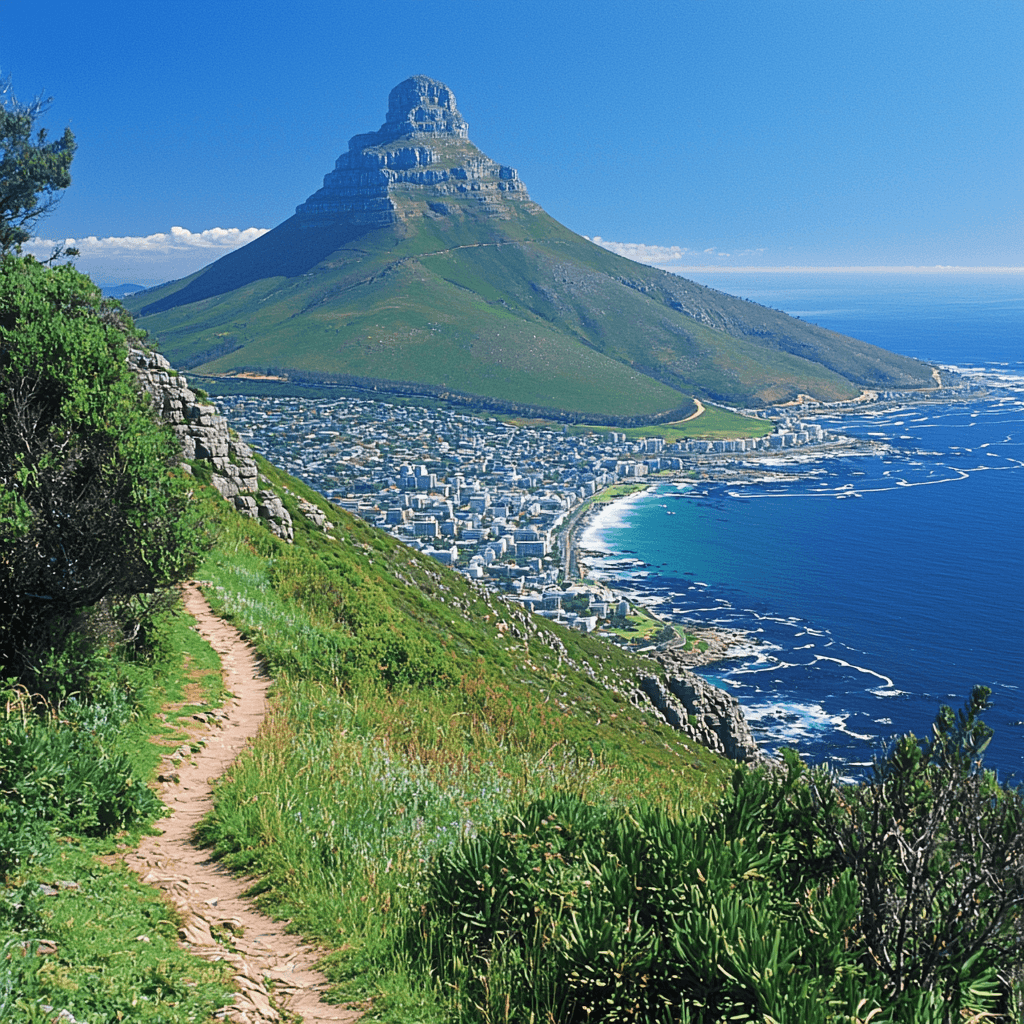 Table Mountain - Cape Town Numbered Painting Kits