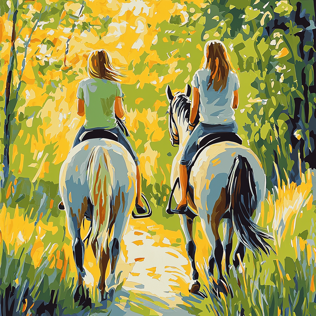 Joyful Adventures Await Numbered Painting Kits