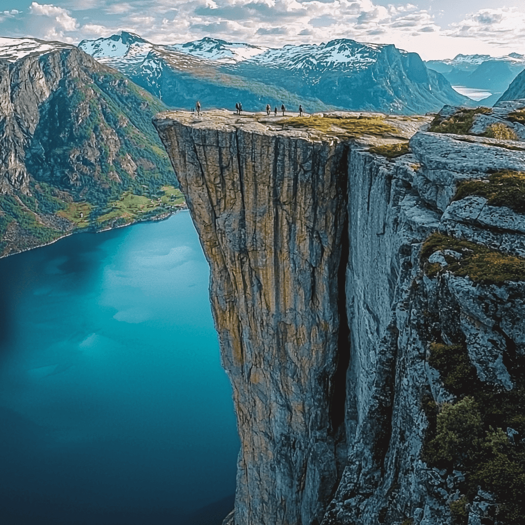 Trolltunga - Norway Paint By Numbers