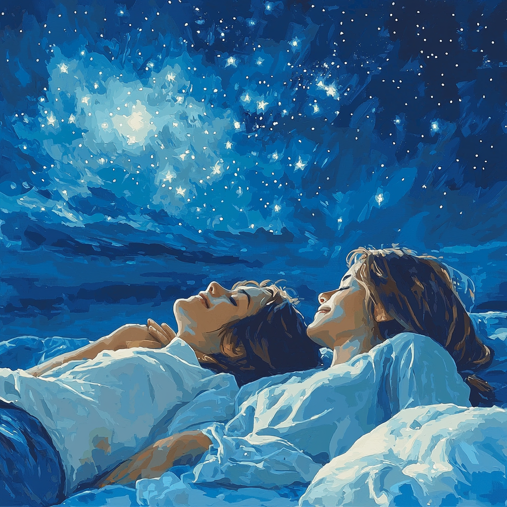 An Evening Under Stars Painting Number Kit