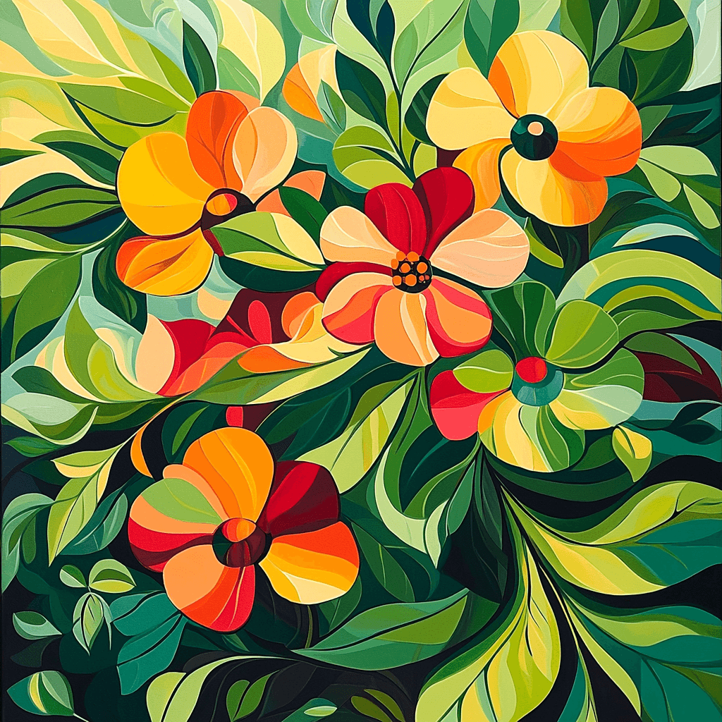 Frida Kahlo Inspired Heart Of Nature Paint By Numbers Kits