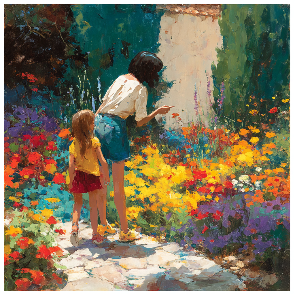 Mommy’s Love In Bloom DIY Paint By Numbers