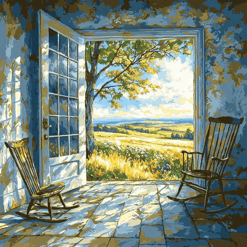 Johannes Vermeer Inspired Vermeer's Morning Calm Numbered Painting Kits