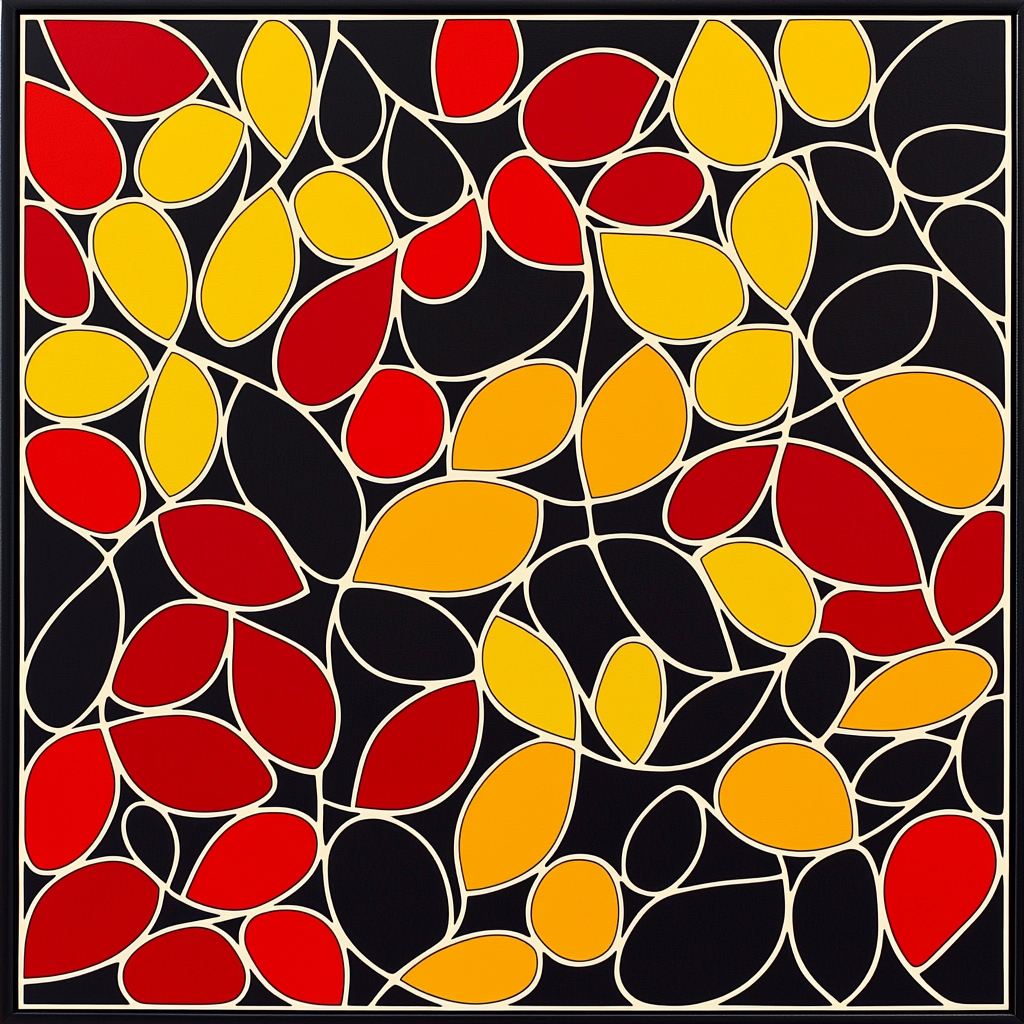 Yayoi Kusama Inspired Infinite Harmony Painting By Numbers Kit